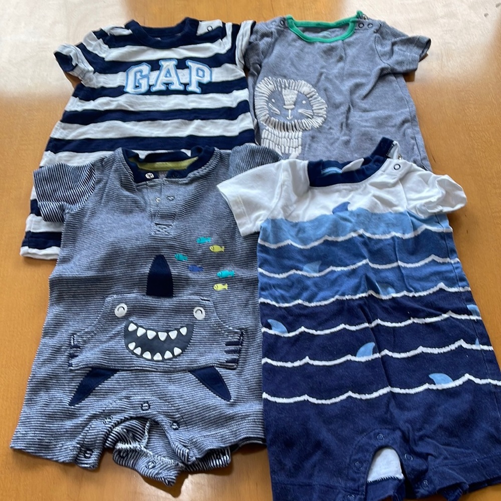Various one piece rompers